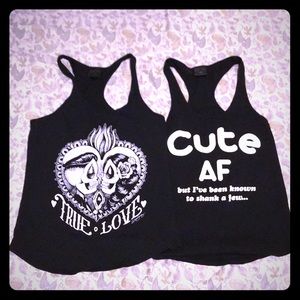 Cartel Ink Tank Tops NWOT